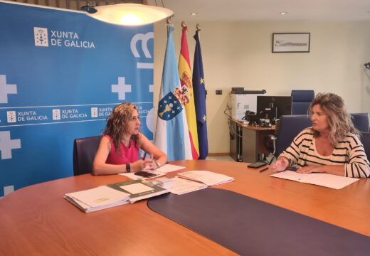 A alcaldesa abordou esta mañá coa delegada da Xunta en Ferrol varias actuacións requeridas pola cidade